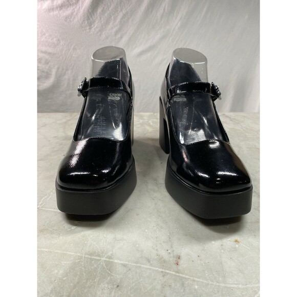 ASOS Design Platform Maryjane Women’s 9 Black Patent Leather - Picture 2 of 8